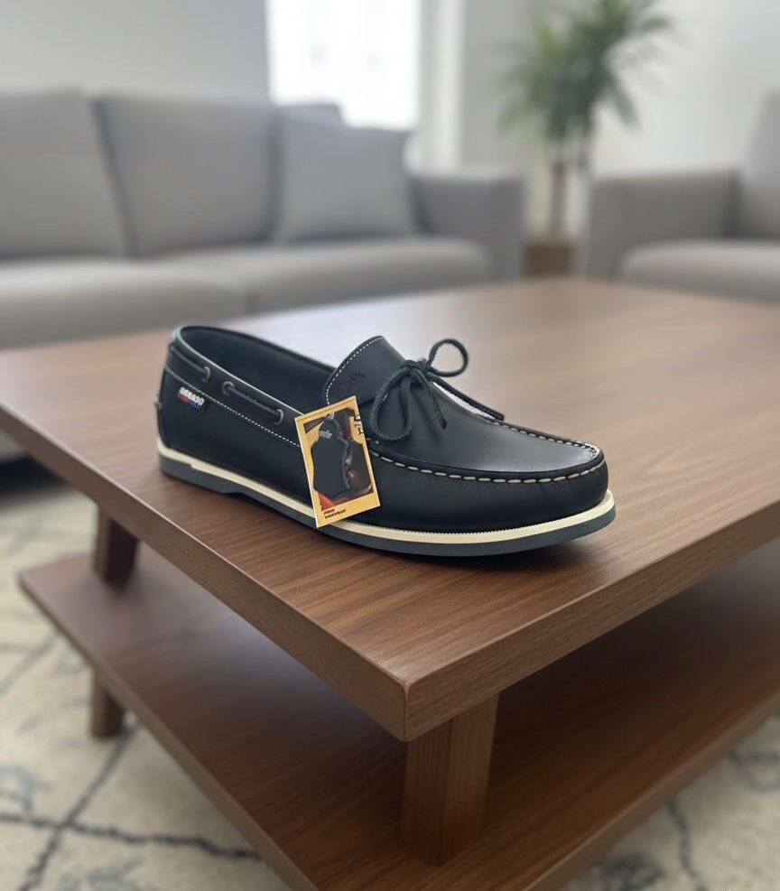 Mocassin Cuir « M20 » Bleu