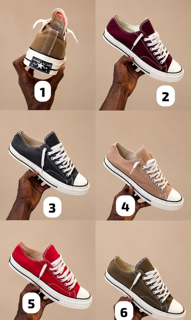 Chaussures all star coupe