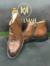 Chaussures Boots C05# Marron