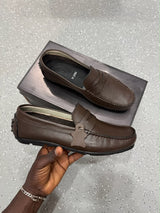 Mocassin en véritable cuir