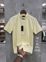Chemise lin masse courte