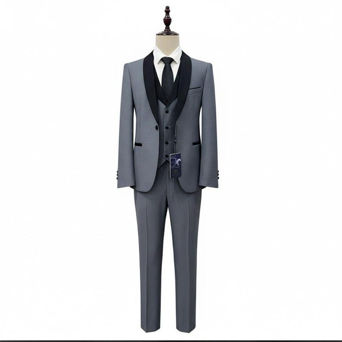 Costume – 3 Pièces – Homme – Gris