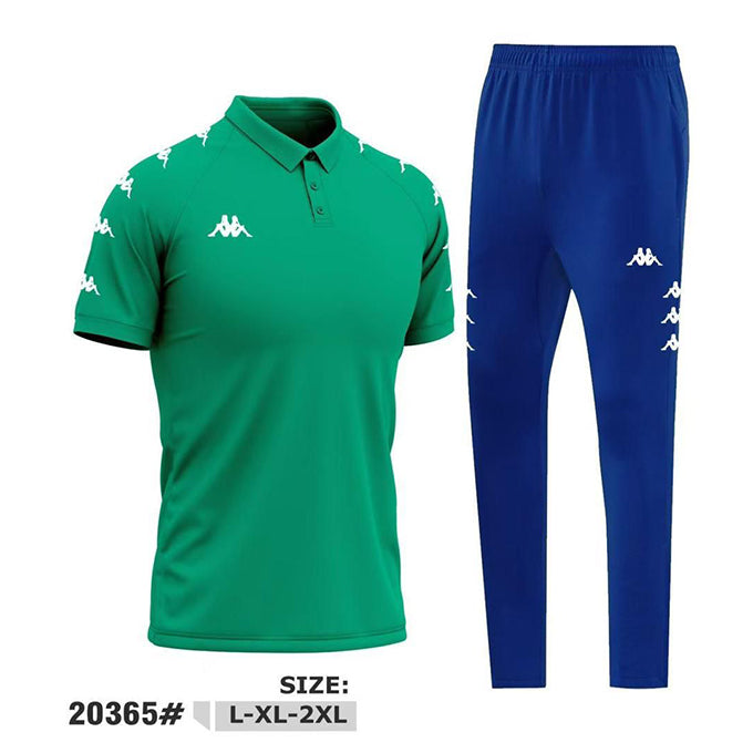 Tenue de Sport unisex – Vert/Bleu