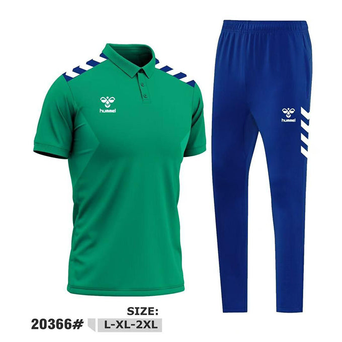 Tenue de Sport unisex – Vert/Bleu