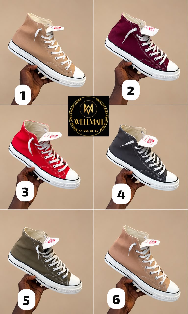 Chaussures all star coupe