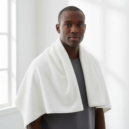 Lot de 3 serviettes de bain