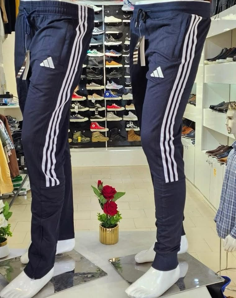 Pantalon jogging  100% coton bleu