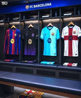 Maillot Barça domicile extérieur et troisième