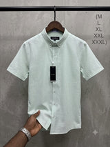 Chemise lin masse courte