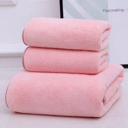 Pack de 3 serviettes de bain