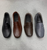 Mocassin en véritable cuir