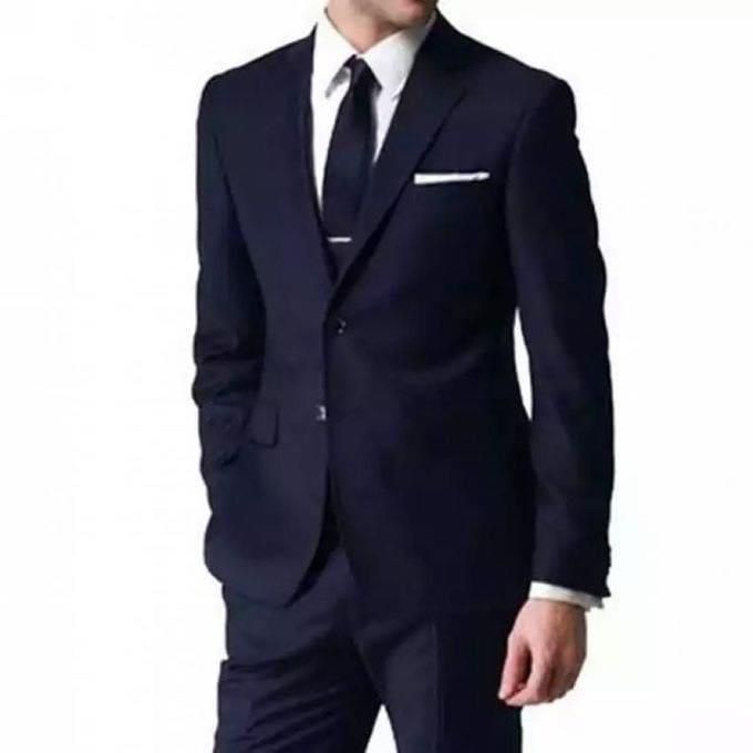 Costume Slim – 2 Pièces Pour Homme – Bleu Marine