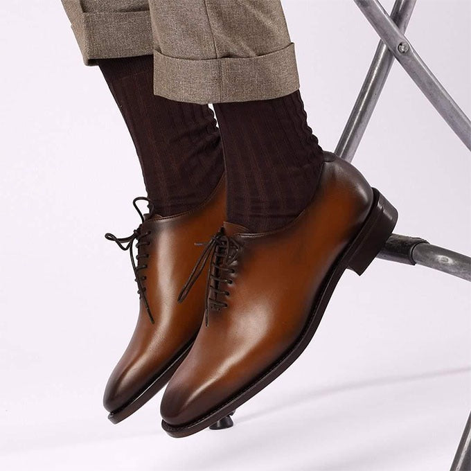 Chaussures de ville – Homme – Marron