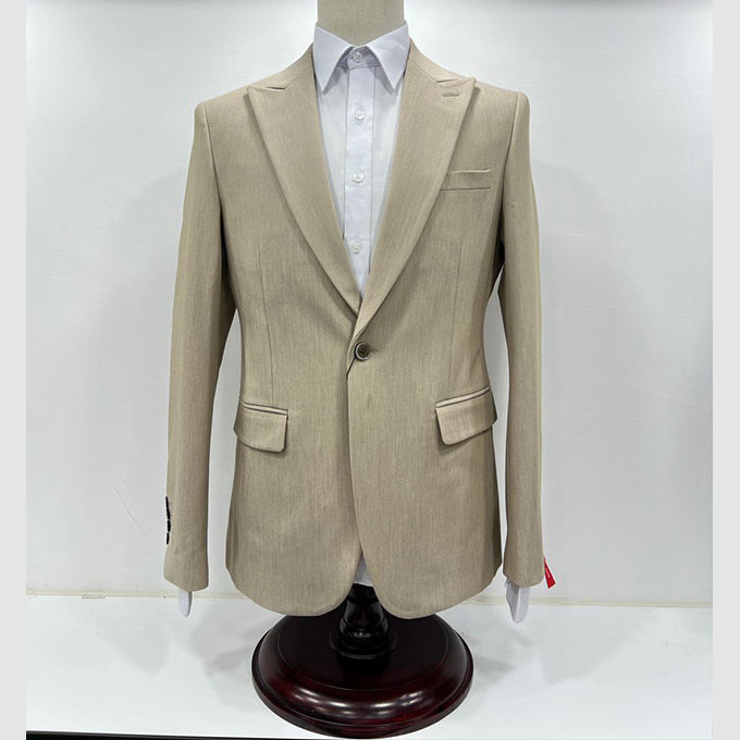 Veste Blazer pour homme prés du corps – Beige