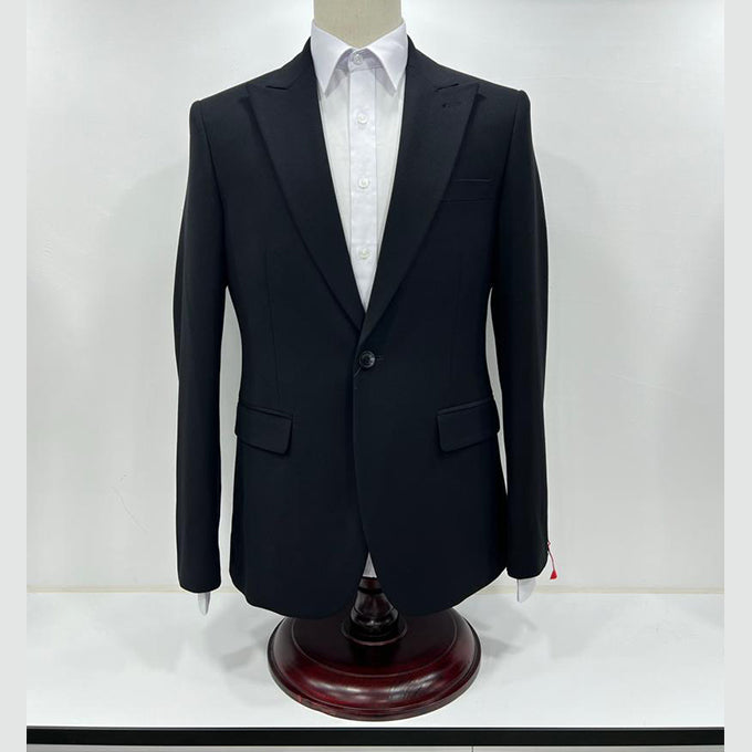 Veste Blazer pour homme prés du corps – Noir
