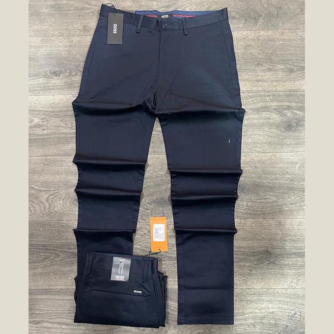 Pantalon Chinos Homme en coton – Noir