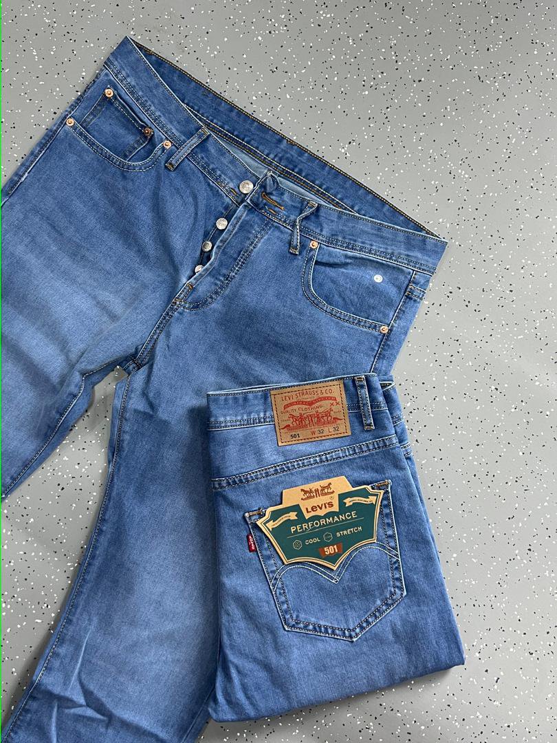 Pantalon Jean Bleu Ciel (1pièce)