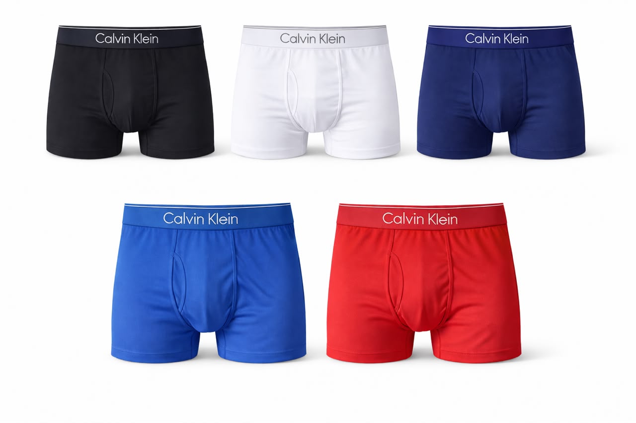 Pack de 5 Boxeurs Coton