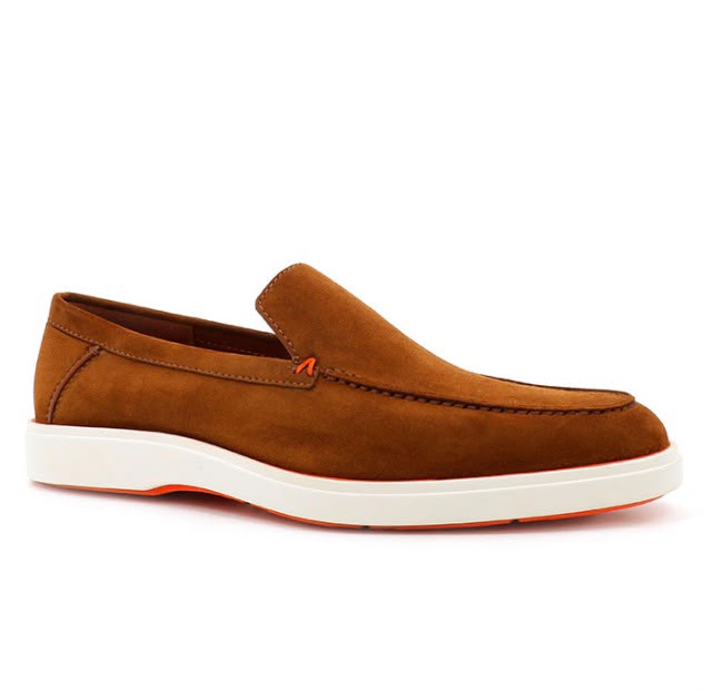 Mocassin Daim Marron