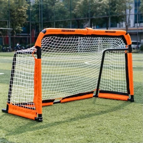 LOT DE 2 MINI CAGES DE FOOTBALL PORTABLES - PLIABLE
