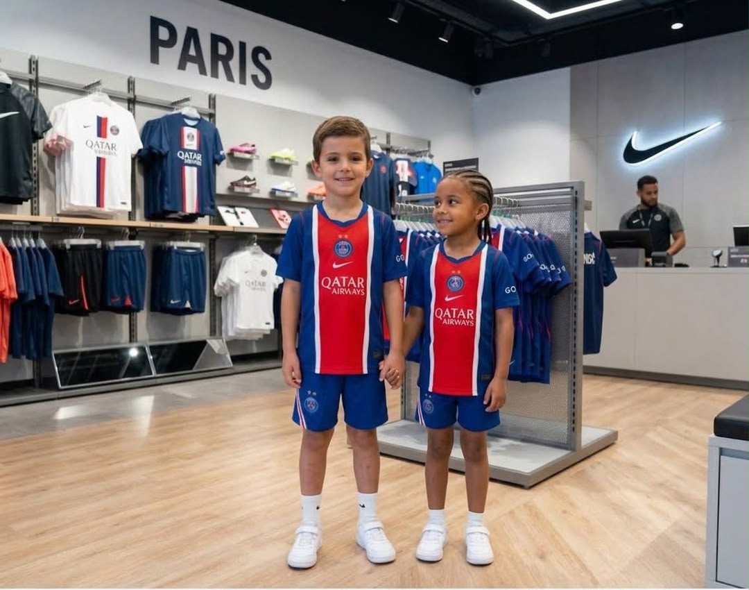 Maillot Enfant PSG Domicile 2026/2027 De 2 à 12 ans