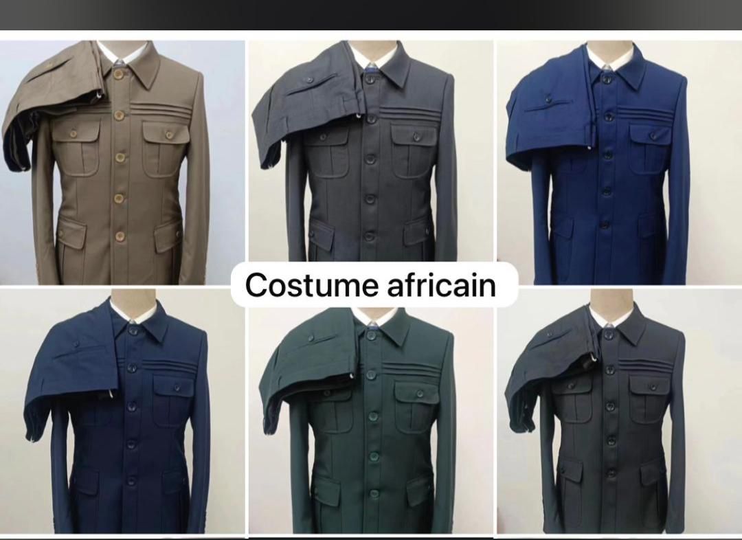 Costumes Africain 2 pièces (l'unité)