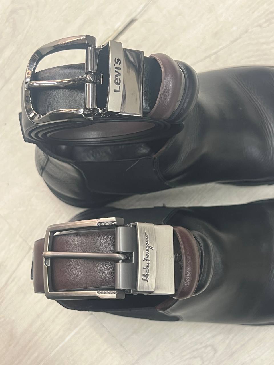 Ceinture Cuire-Recto-Verso 2 en 1 (1 pièce)