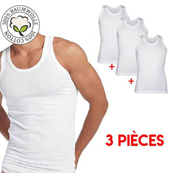 Lot de 3 Sous-vêtements Coton