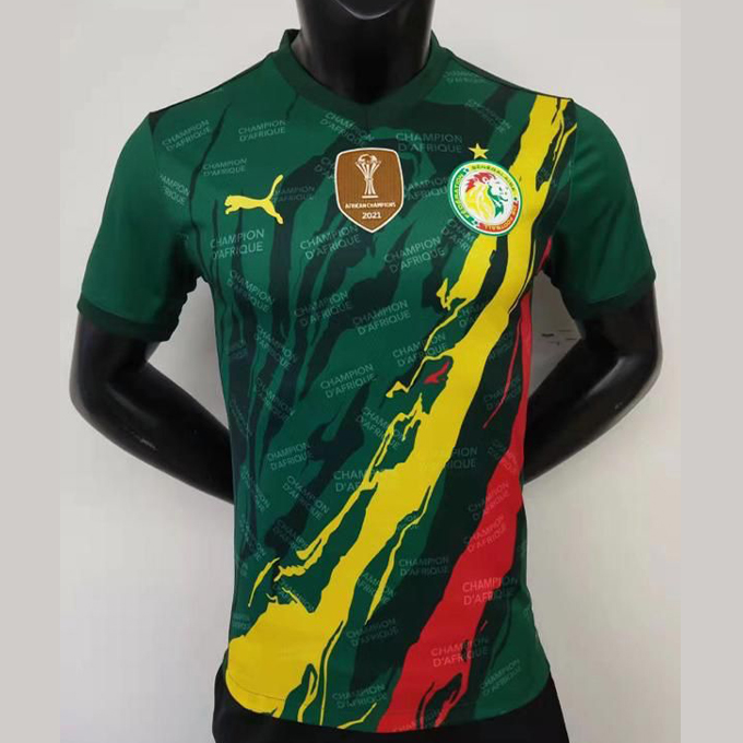 Maillot d'entrainement – Senegal – Vert – WELLMAH Boutique