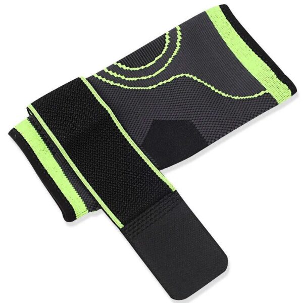 Protection De Genou Professionnel Pour Le Sport Avec Sangles Pour Éviter Les Glissades, Parfait Pour Le Basketball, La Course, Le Fitness, Les Squats, Le Cyclisme – Image 2