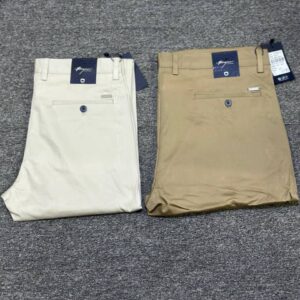 Pack 2 Pantalons Kaki Homme en Coton