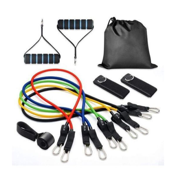 Original bande de résistance élastique pour sport et remise de forme- 11 pièces – Image 2