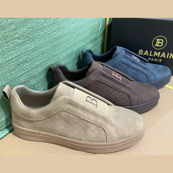 Basket homme - Daim - Balmain