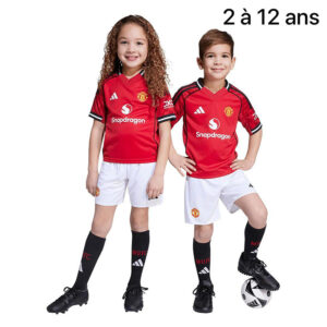 Maillot Enfant de 02 à 12 ans - Manchester United 25/26