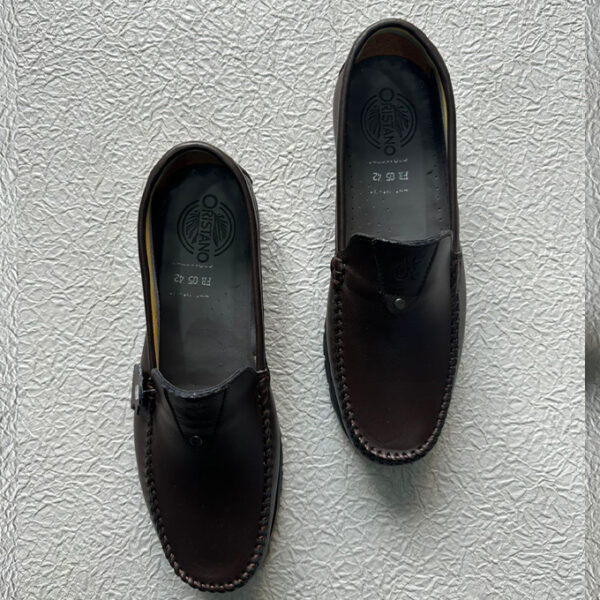 Mocassin en cuir - homme