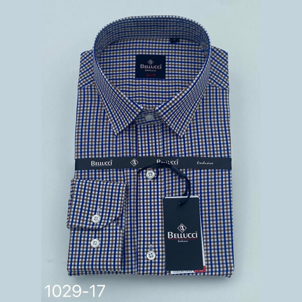 Chemise à Manches Longues carrelé – Image 3