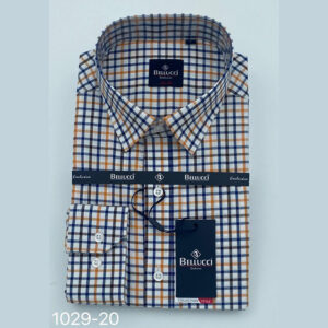 Chemise à Manches Longues carrelé
