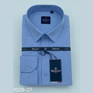 Chemise à Manches Longues - Bleu