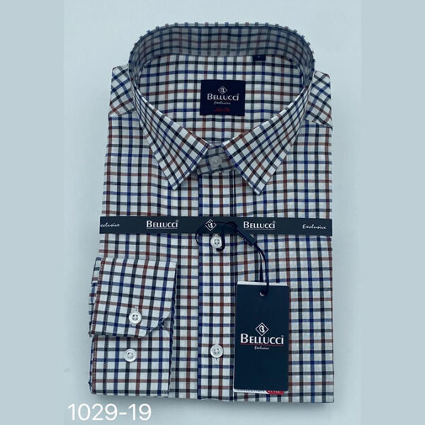 Chemise à Manches Longues carrelé – Image 4