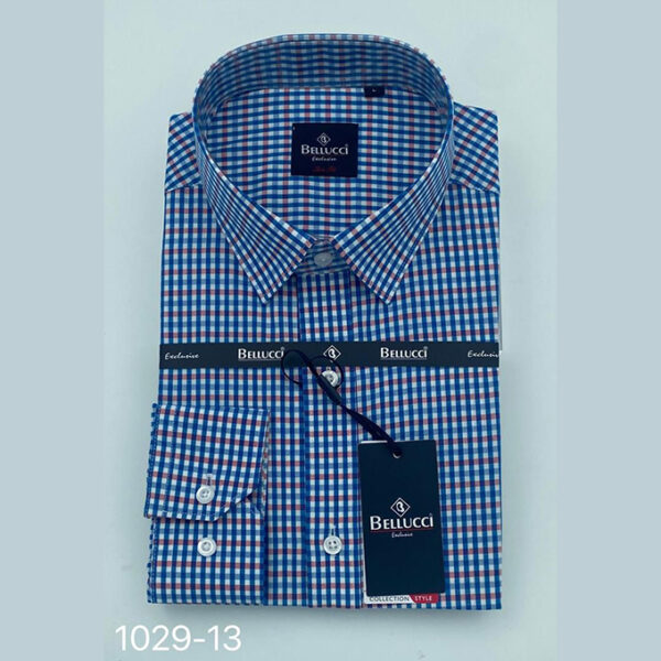 Chemise à Manches Longues carrelé – Image 5