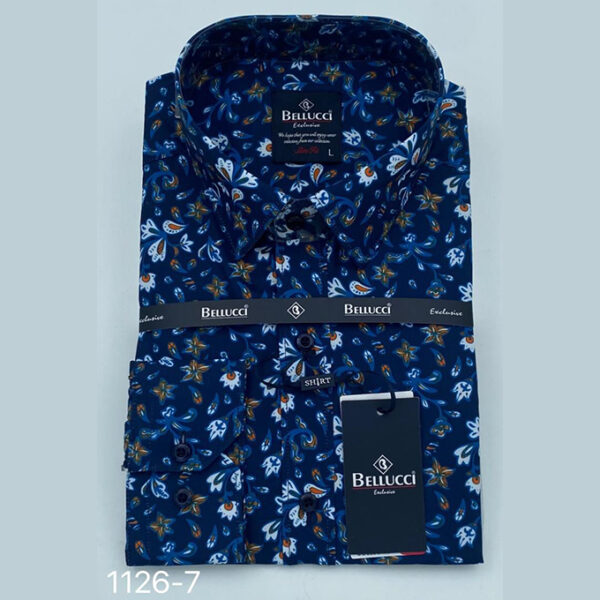 Chemise à Manches Longues  à Fleurette – Image 4