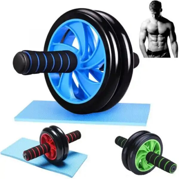 Pack sportif : Corde de résistance, Roue abdominal et extenseur – Image 3