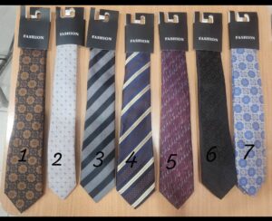 Cravates (choix par numéro)