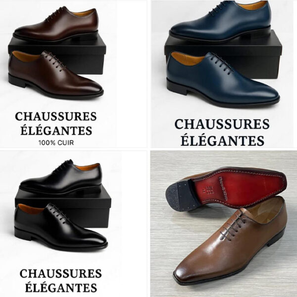 Chaussures de ville Richelieu - (1 Paire)