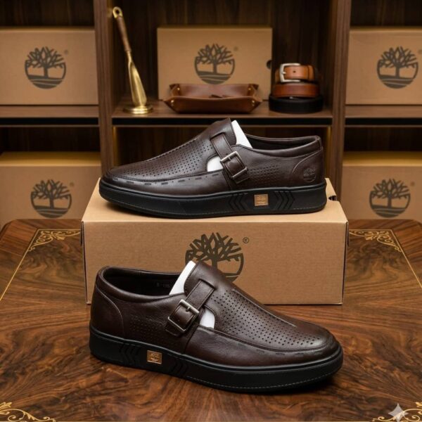 Chaussure Décontractée Marron-Homme