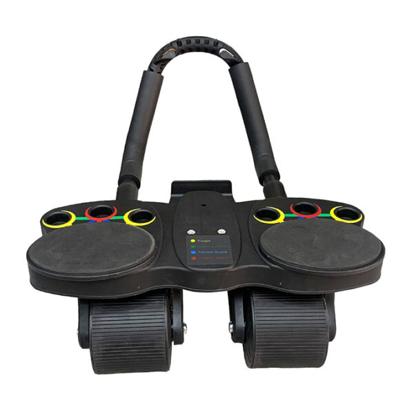 Roue abdominale V11 a rebond automatique avec double support coude pour gymnastique – Image 5