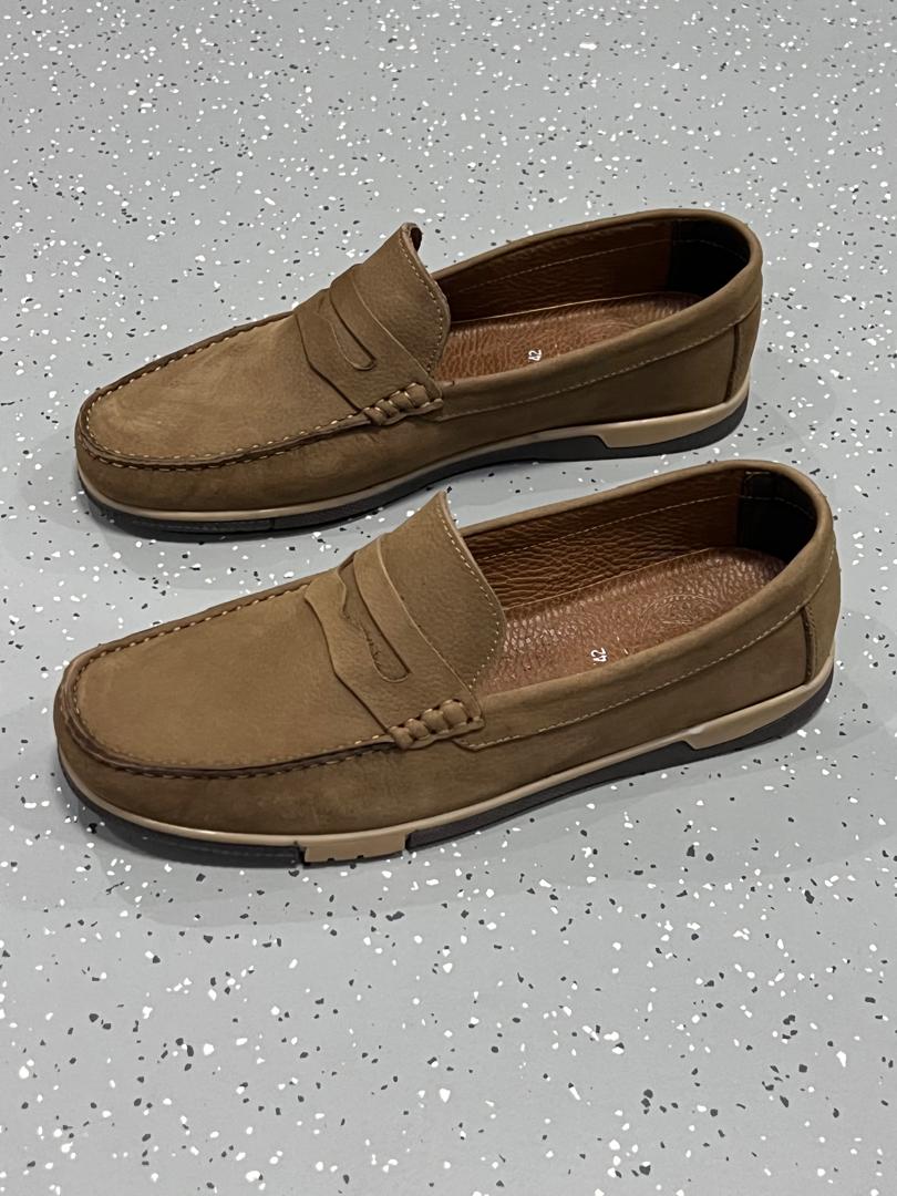 Chaussure Mocassin Daim