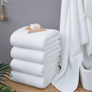 Serviette de bain - 180x100cm - Blanc