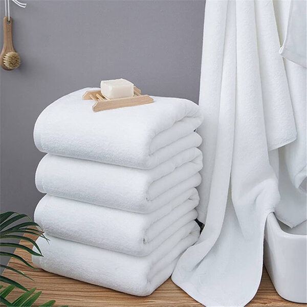 Serviette de bain - 180x100cm - Blanc