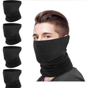 Écharpe de Cou Visage Triangle, Foulard de Cyclisme Moto en Polyester Anti-Solaire